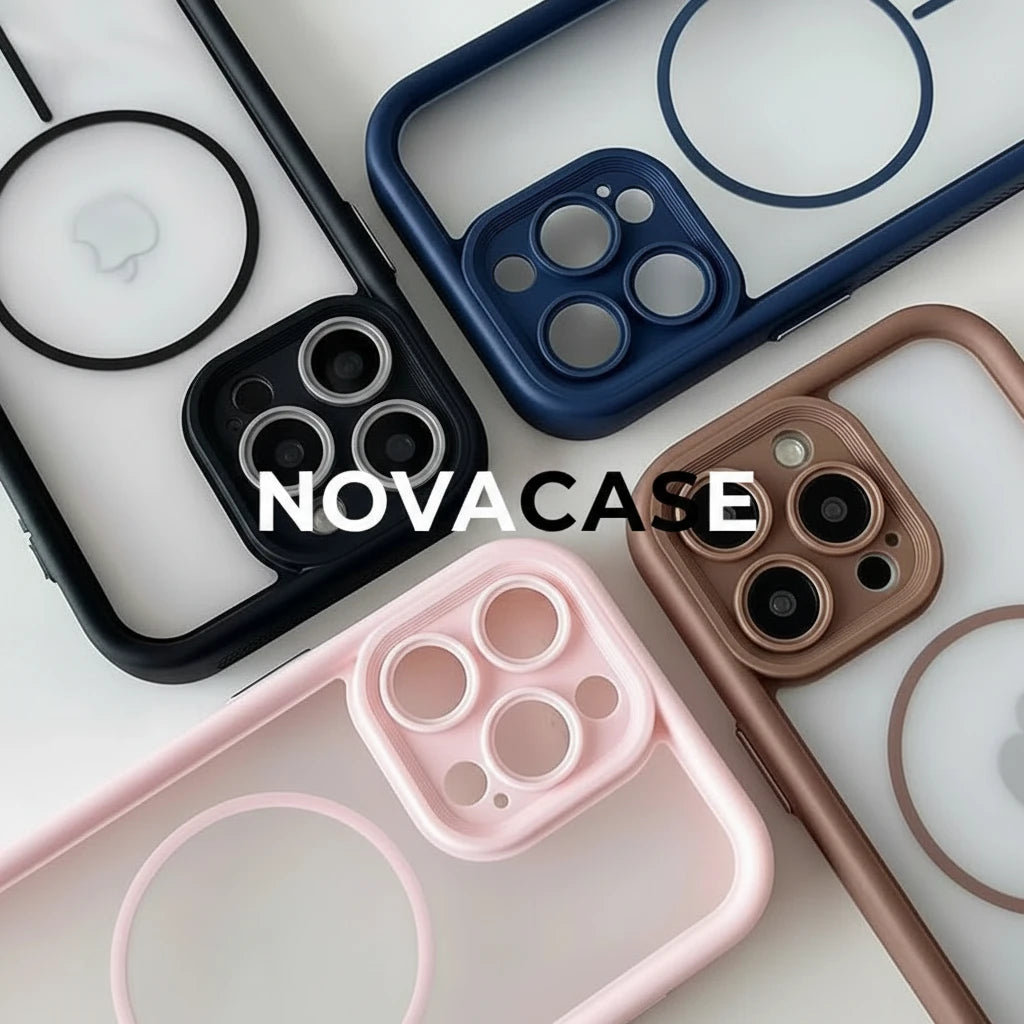 Coque iPhone Transparente Mate Compatible MagSafe – iPhone 17, 16, t, 14, 13, 12, 11 | Pro, Max, Plus, Air"