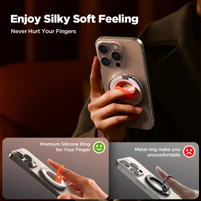 Support Anneau MagSafe Joyroom | Grip Magnétique iPhone 16 15 14 13 | NOVACASE