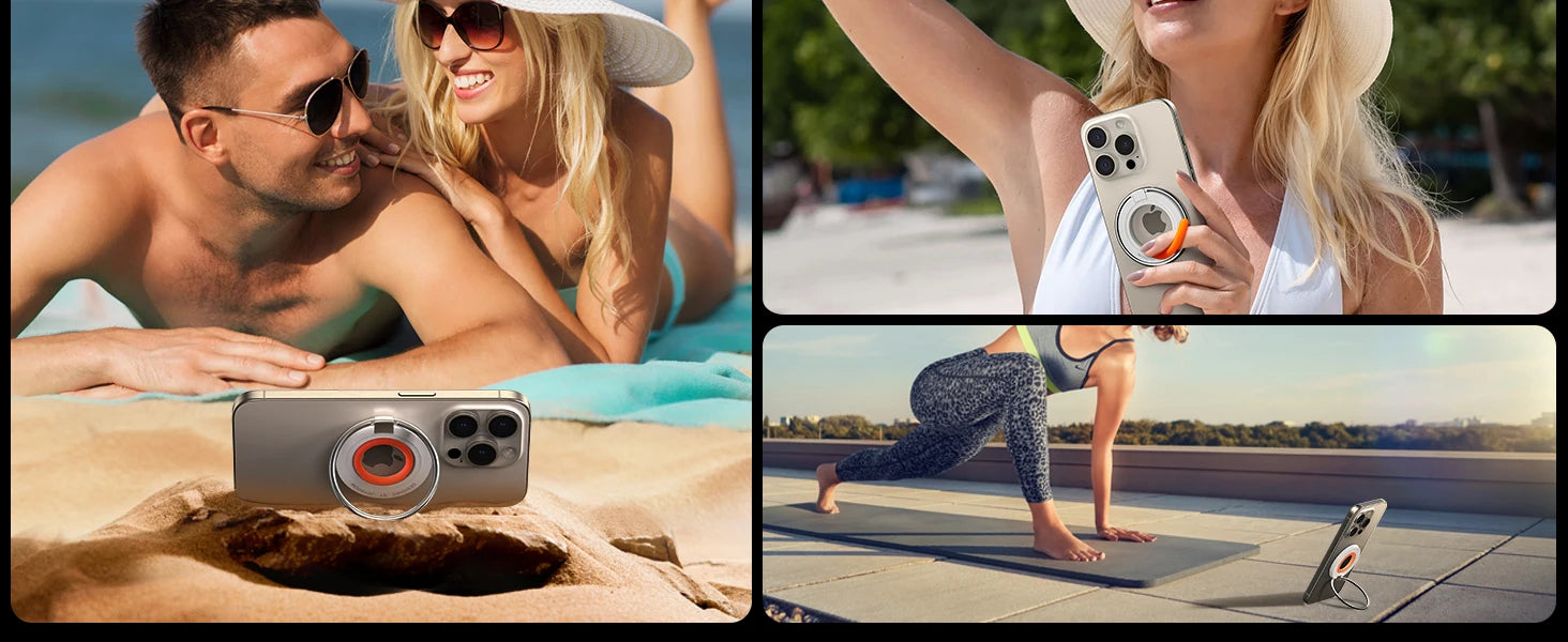 Support Anneau MagSafe Joyroom | Grip Magnétique iPhone 16 15 14 13 | NOVACASE