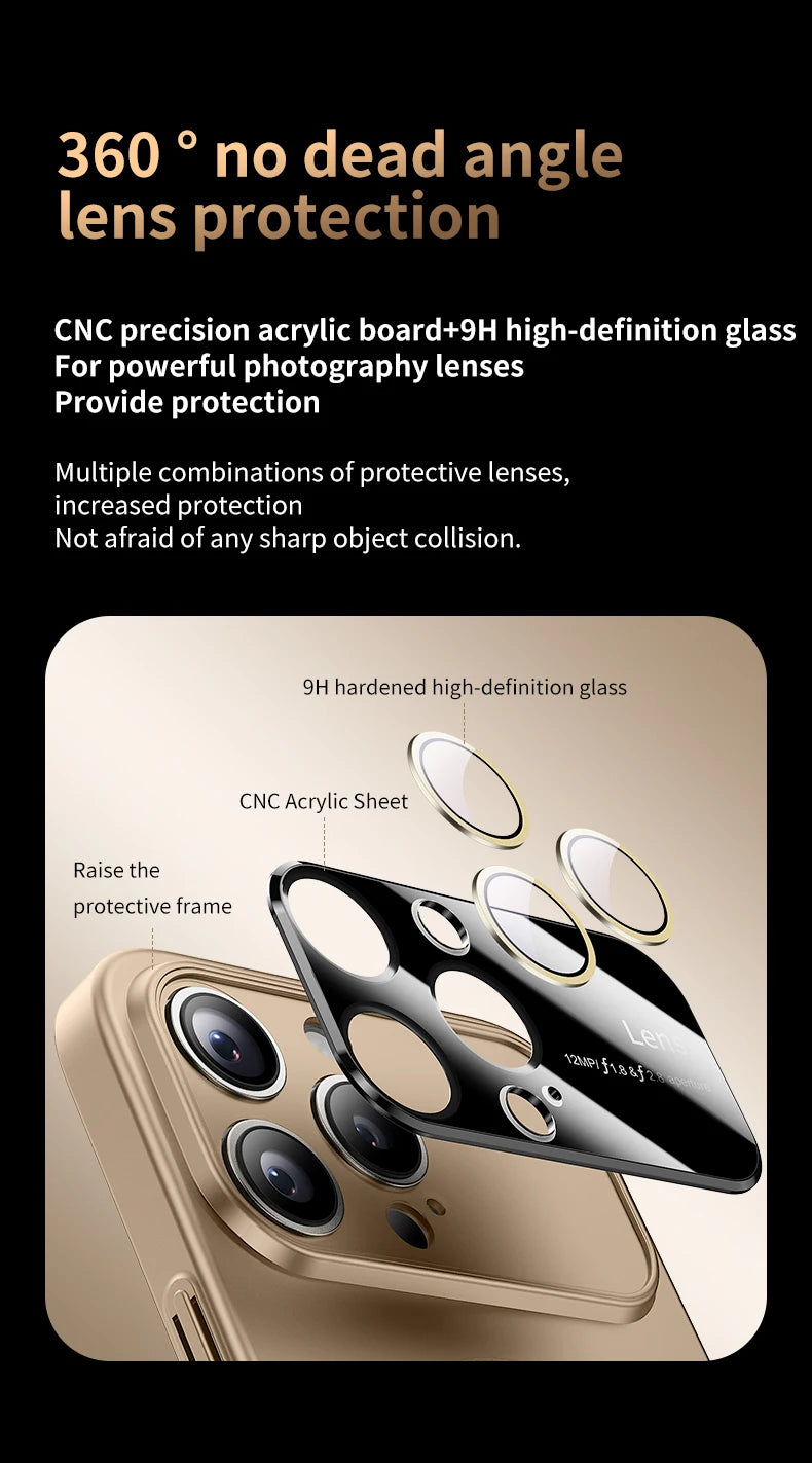 Coque iPhone MagSafe Luxe – Protection Caméra Renforcée | iPhone 15, 16, 17 Pro Max