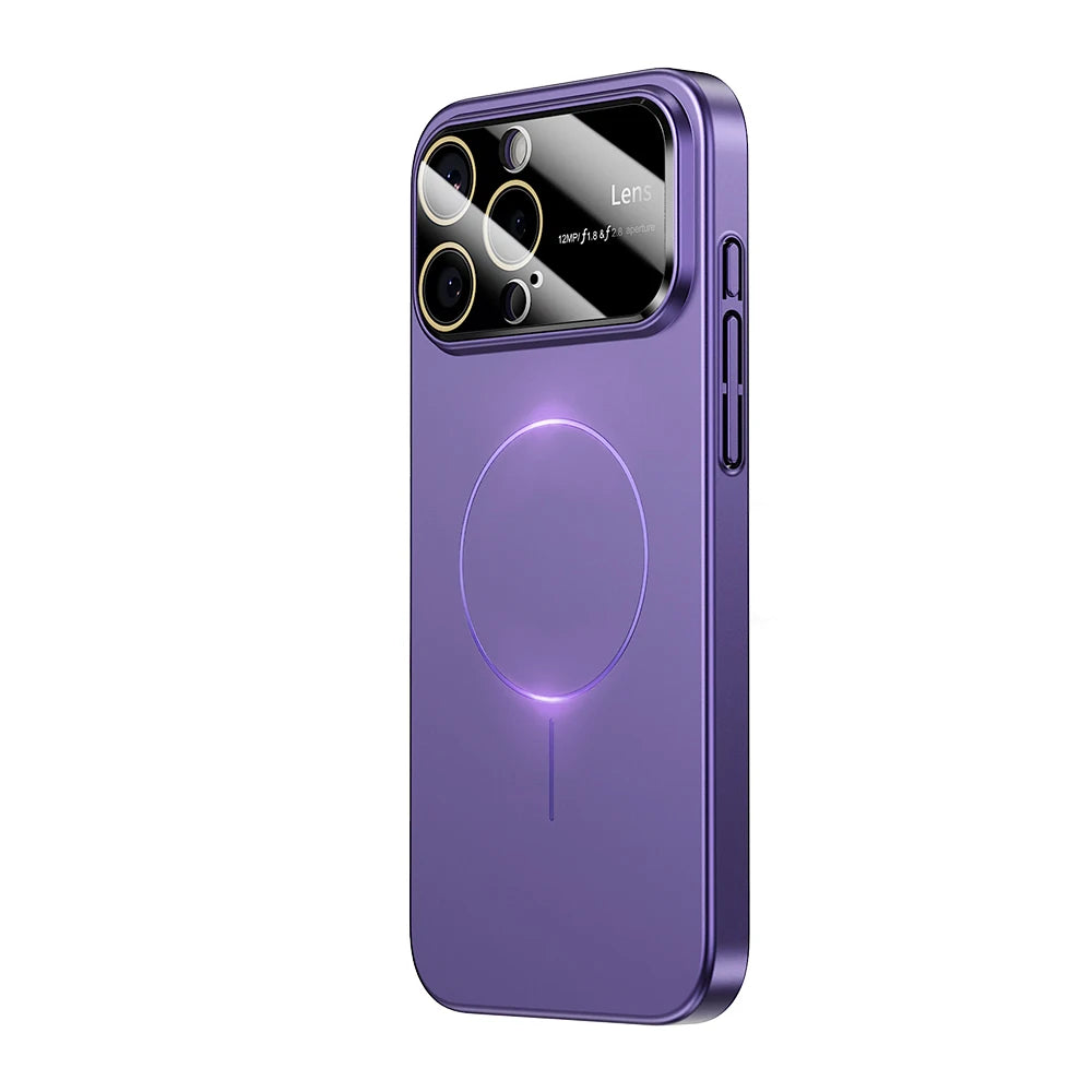 Coque iPhone MagSafe Luxe – Protection Caméra Renforcée | iPhone 15, 16, 17 Pro Max