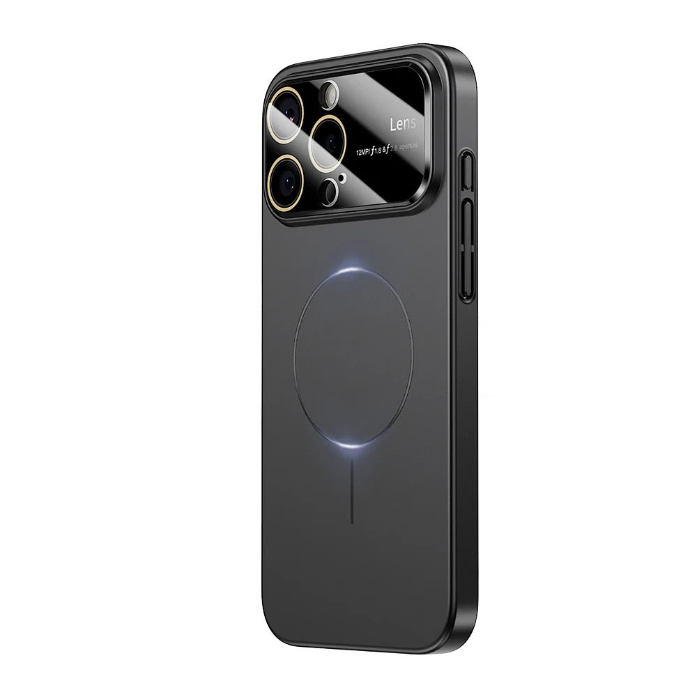 Coque iPhone MagSafe Luxe – Protection Caméra Renforcée | iPhone 15, 16, 17 Pro Max
