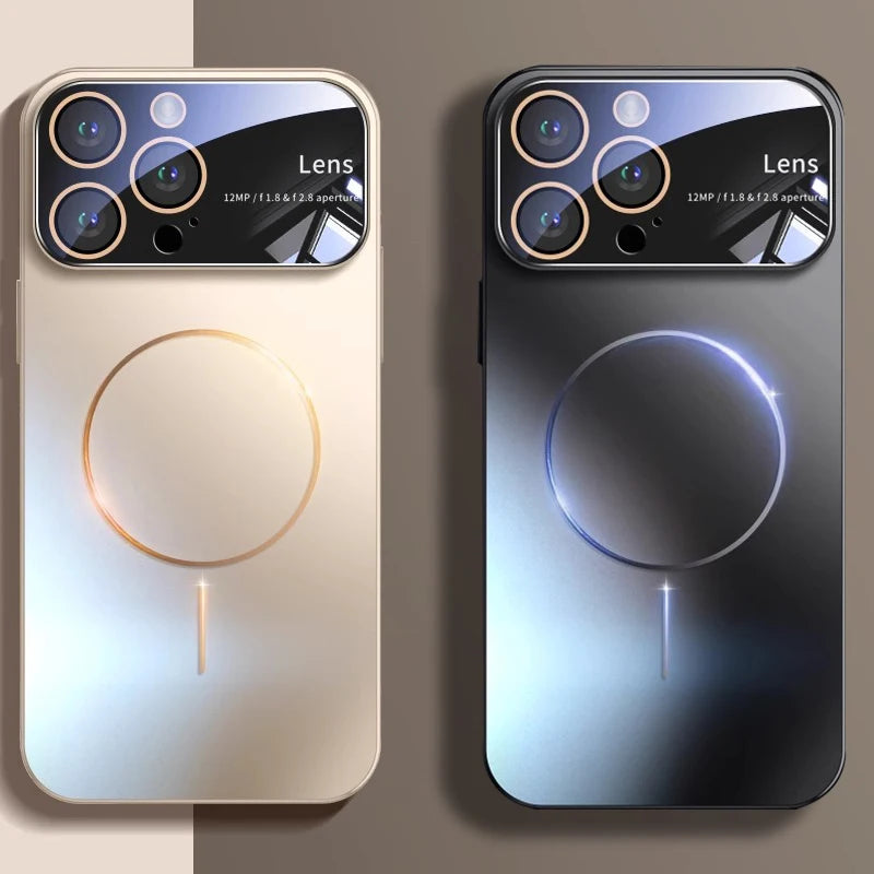Coque iPhone MagSafe Luxe – Protection Caméra Renforcée | iPhone 15, 16, 17 Pro Max